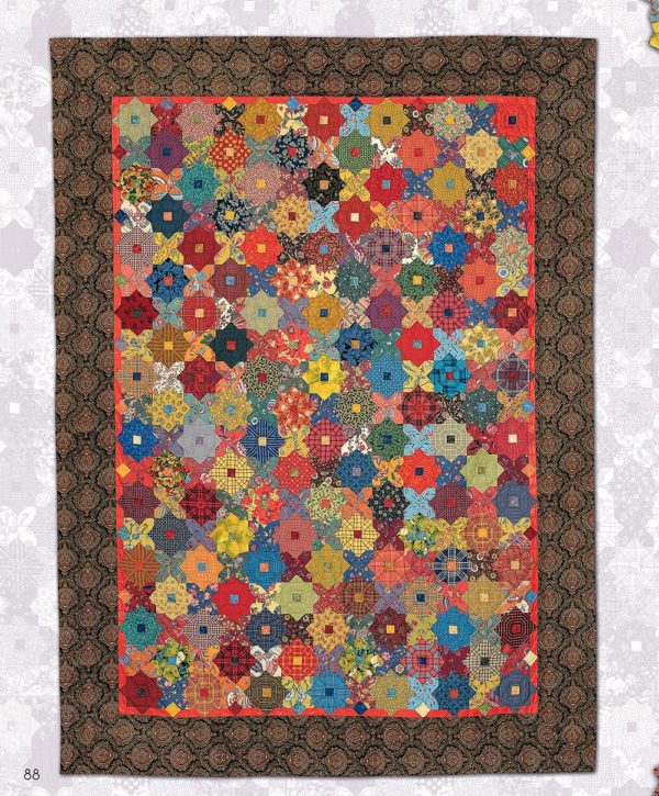 Floating colours Quilt Willyne Hammerstein