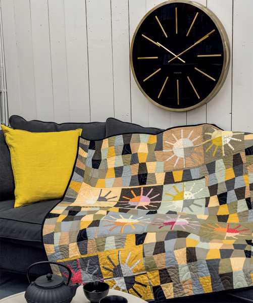 Mieke Duyck-Making Happy Quilts - modèle et patron quilt - Hello Sunshine