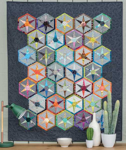 Mieke Duyck-Making Happy Quilts - modèle et patron quilt -Starstruck