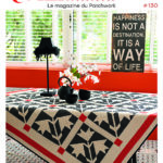 Couverture magazine patchwork Quiltmania 130