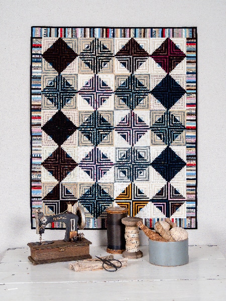 Log Cabin - Amy Pabst - 11-Lenas Quilt