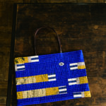 Flat quilted tote bag for A4-Urban Quilts-Suzuko Koseki