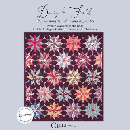Daisy Field Card Sleeve-Petra-Prins-gabarits-templates