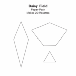 Daisy Field Paper Tile