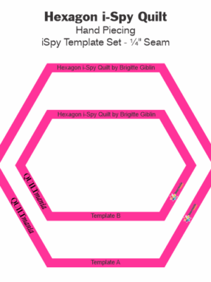 Gabarits Hexagon I-Spy Quilt