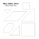 Mary Gibbs 1812 Starter Paper Tile
