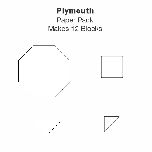 Plymouth gabarits papier