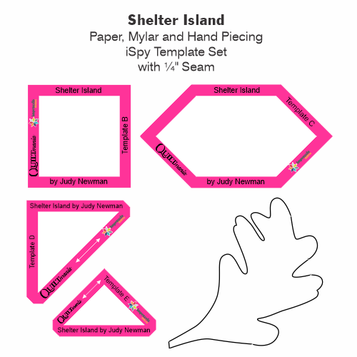 Shelter Island gabarits ispy papier mylar