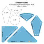 gabarits quilt – Dresden Hall
