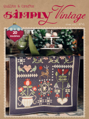 Simply-Vintage-41-magazine-Couverture-Hiver-patchwork-quilt-noel